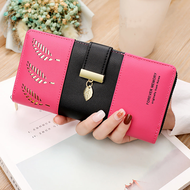 Pu Leather Long branded Wallet For Girls