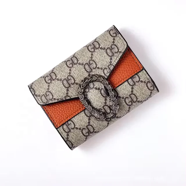 New dragon Shape Pu leather Small Wallet For womens