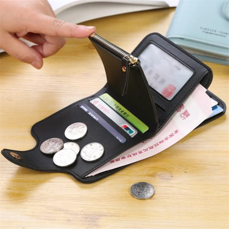 Jeep small Mini Luxury Pu Leather wallet for Girls(BUY 1 GET 1 FREE)