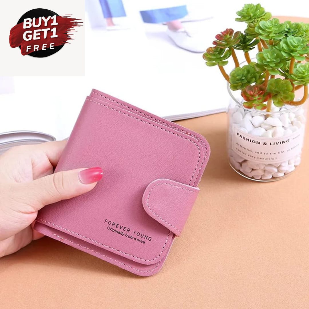 Jeep small Mini Luxury Pu Leather wallet for Girls BUY 1 GET 1 FREE PURSIA.PK