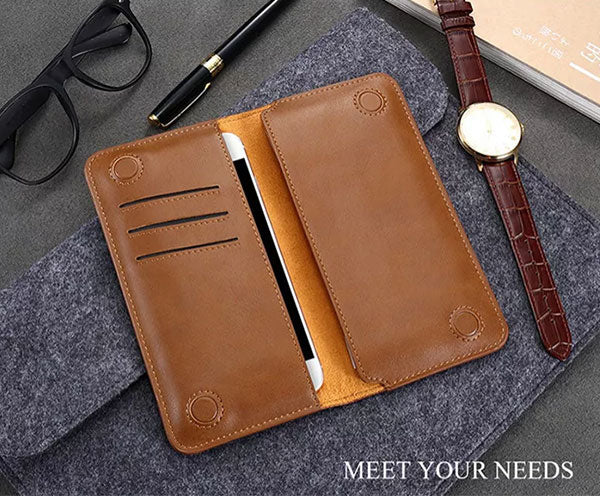 Floveme Hand Made Soft Universal Wallet