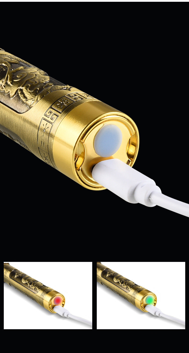 VINTAGE T9 metal RECHARGEABLE Electric Hair CLIPPER Cutting Machine Professional Hair Barber Trimmer For Men T9 Clipper Shaver CORDLESS steel body