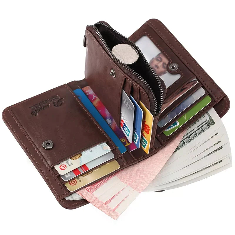 Genuine Cow Leather Wallet For Men PURSIA.PK