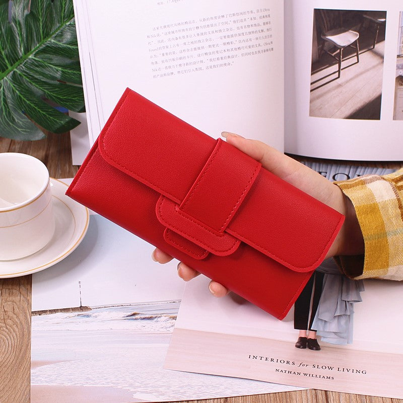 Women Wallets Long Zipper Coin Purses PU Leather Fashion Ladies Multifunctional Clutch Money Bag High Quality Brand Card Holder