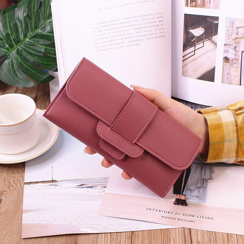 Women Wallets Long Zipper Coin Purses PU Leather Fashion Ladies Multifunctional Clutch Money Bag High Quality Brand Card Holder