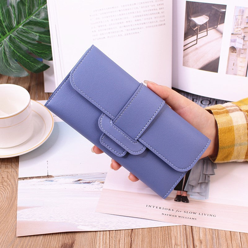 Women Wallets Long Zipper Coin Purses PU Leather Fashion Ladies Multifunctional Clutch Money Bag High Quality Brand Card Holder