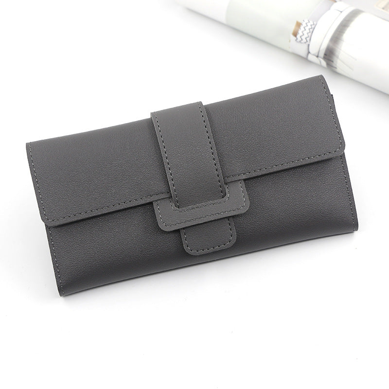 Women Wallets Long Zipper Coin Purses PU Leather Fashion Ladies Multifunctional Clutch Money Bag High Quality Brand Card Holder