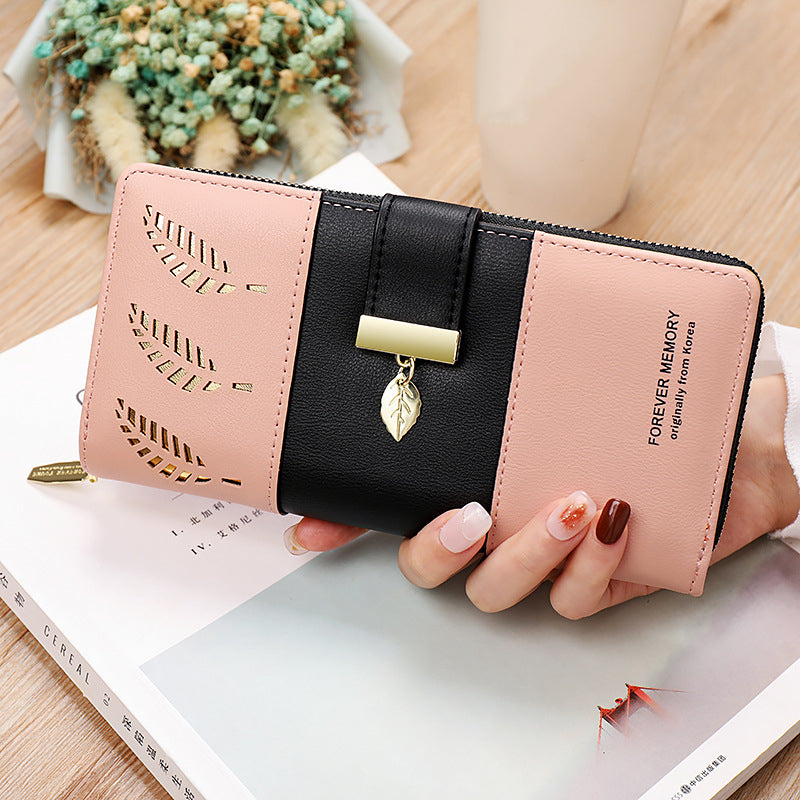 Pu Leather Long branded Wallet For Girls