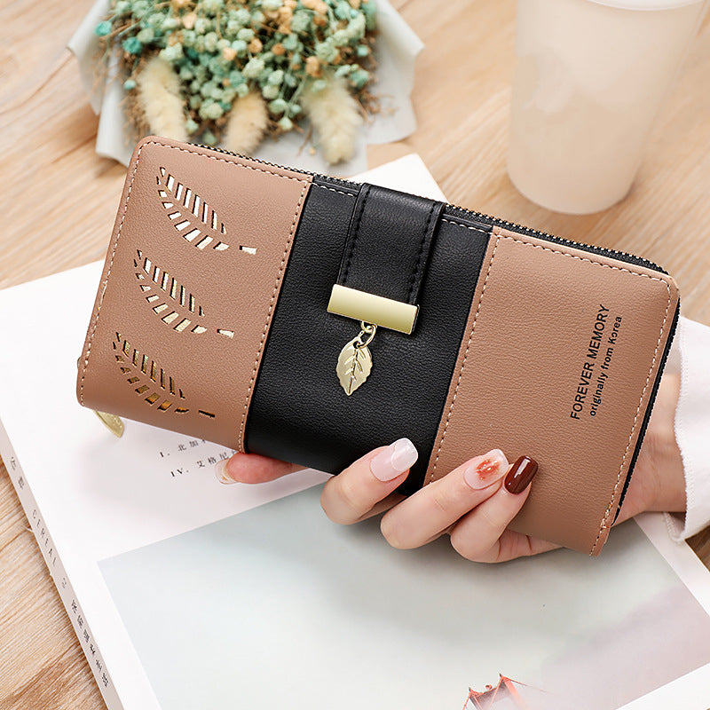 Pu Leather Long branded Wallet For Girls