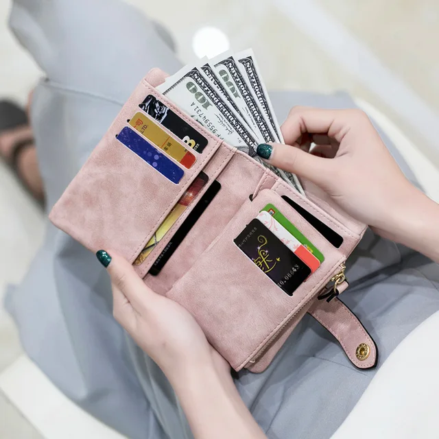 korean style soft Pu Leather branded Wallet For women nd girls