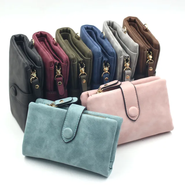 korean style soft Pu Leather branded Wallet For women nd girls