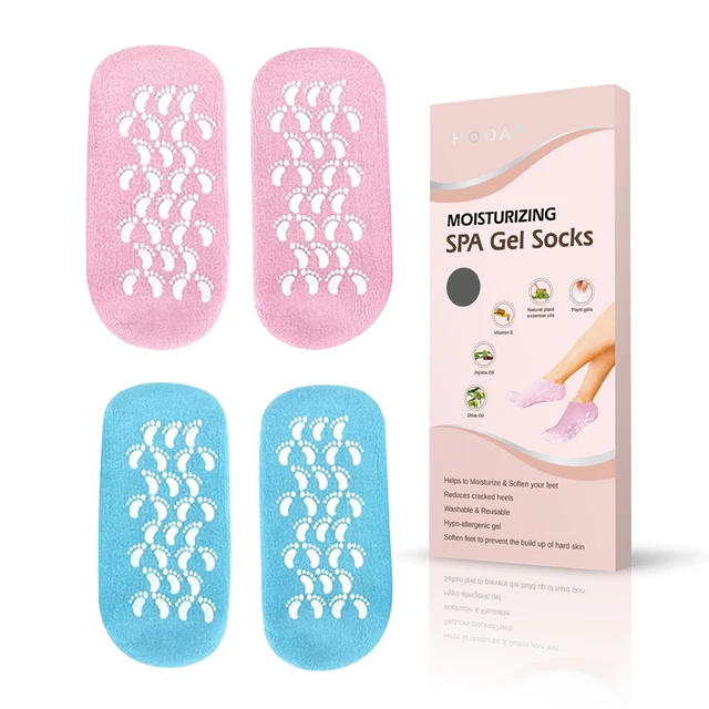 High Quality Women Foot Spa moisturising silicon Socks For Dry Craked Feet Lotion Socks