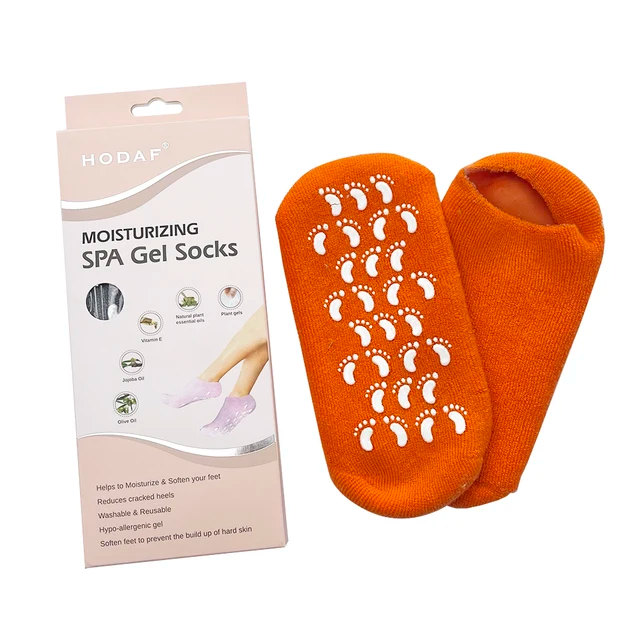 High Quality Women Foot Spa moisturising silicon Socks For Dry Craked Feet Lotion Socks