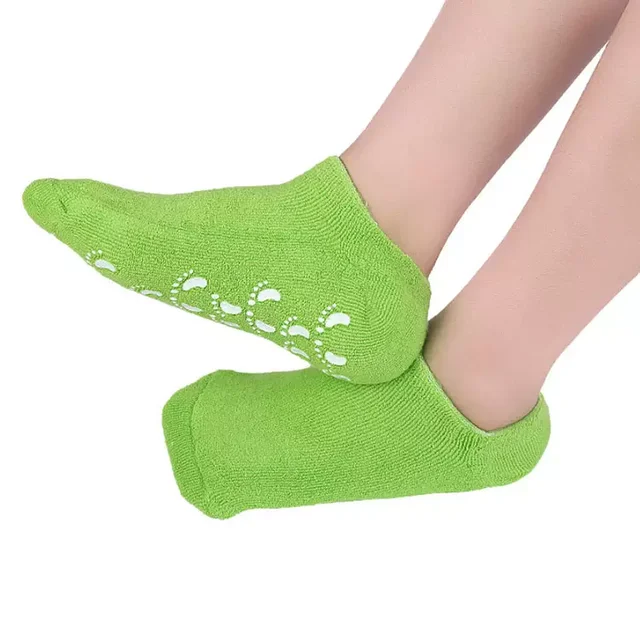 High Quality Women Foot Spa moisturising silicon Socks For Dry Craked Feet Lotion Socks