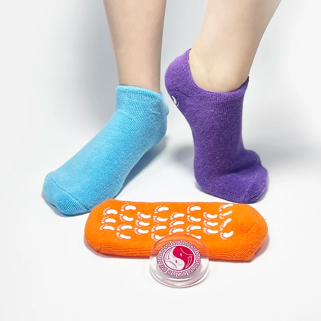 High Quality Women Foot Spa moisturising silicon Socks For Dry Craked Feet Lotion Socks