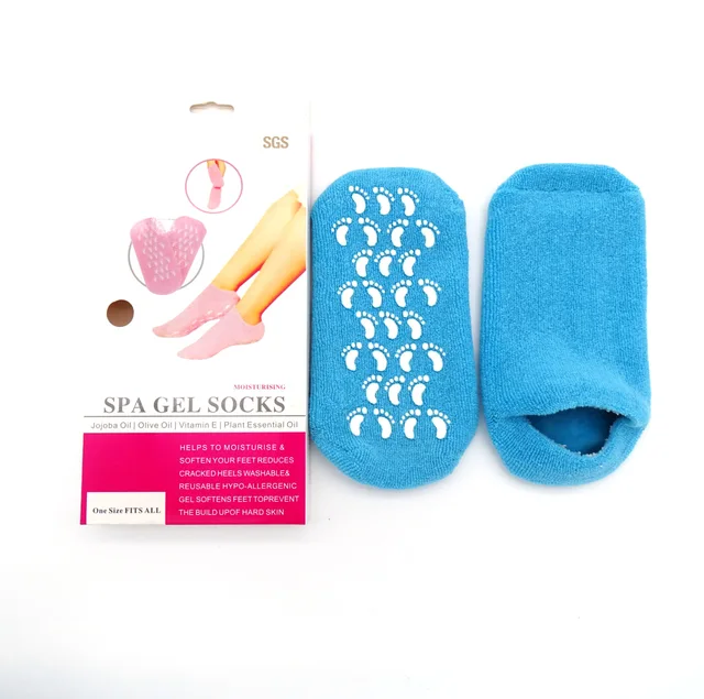 High Quality Women Foot Spa moisturising silicon Socks For Dry Craked Feet Lotion Socks