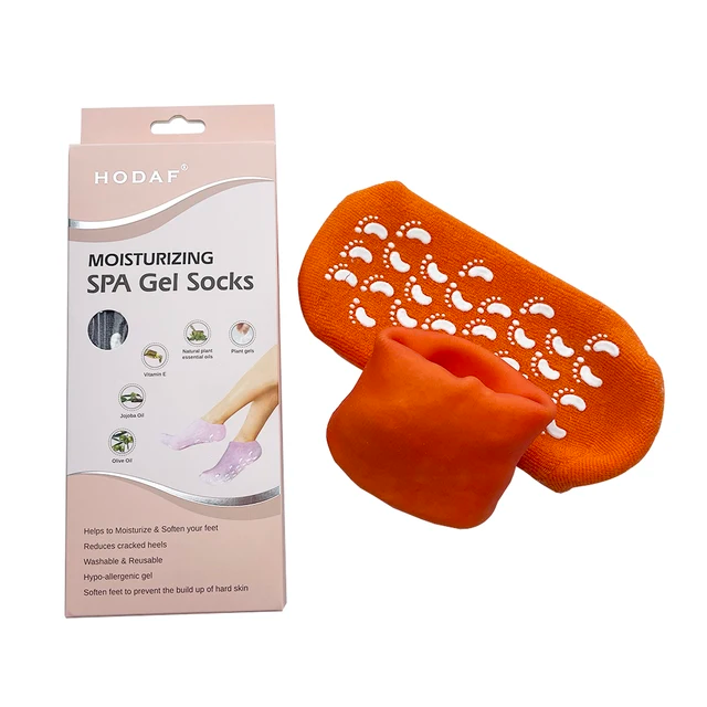 High Quality Women Foot Spa moisturising silicon Socks For Dry Craked Feet Lotion Socks