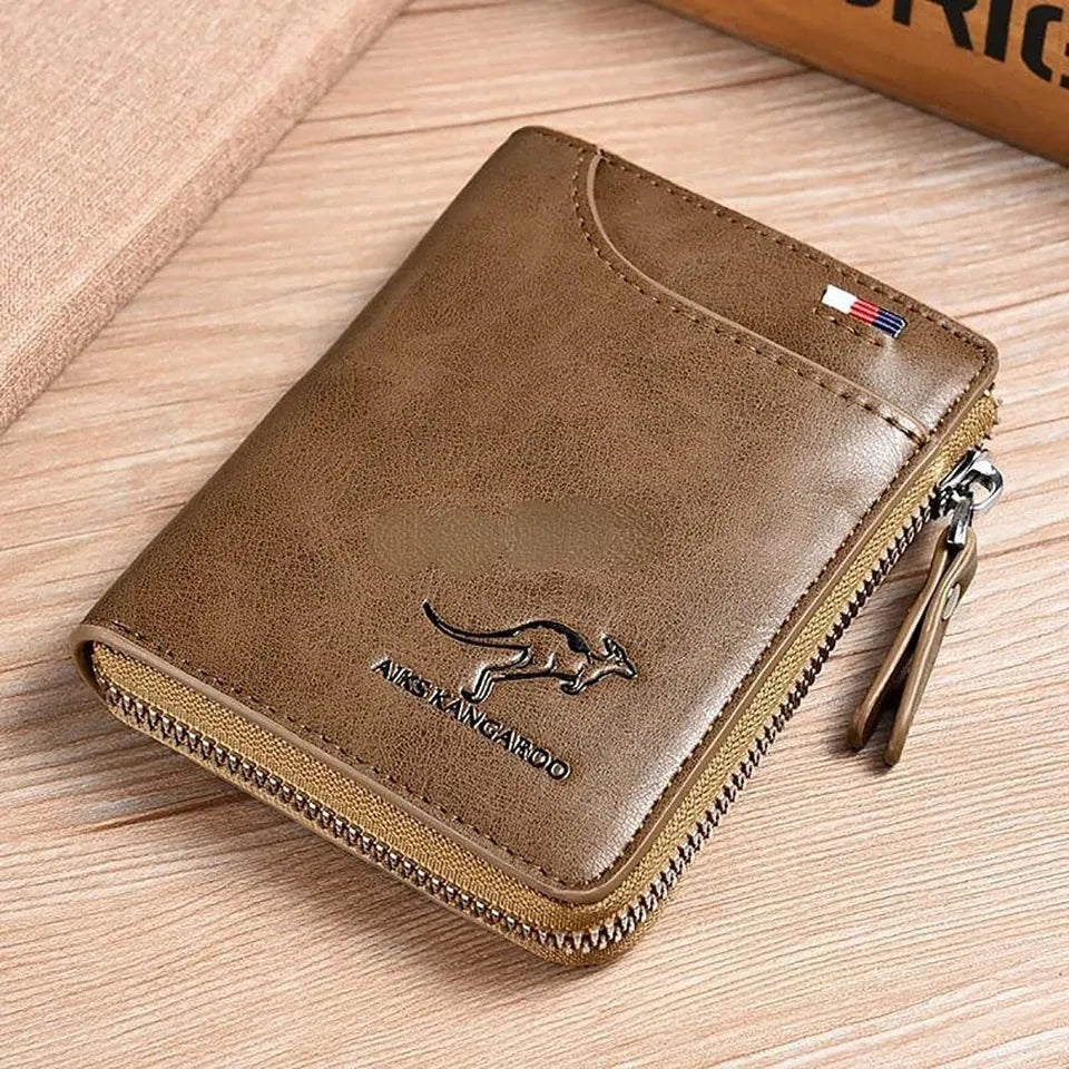 Men's short Pu Leather wallet For Men