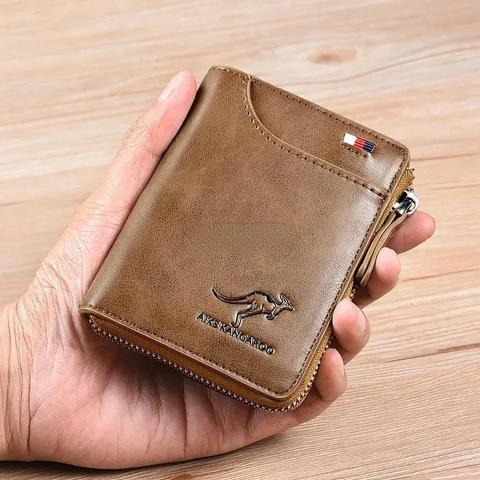 Men's short Pu Leather wallet For Men