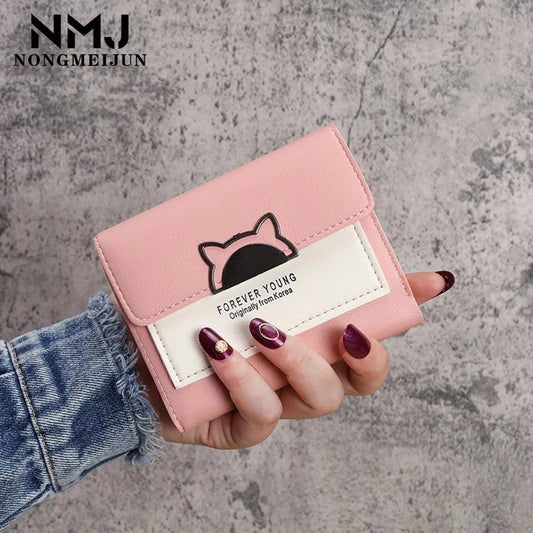 New small stylish Pu Leather Wallet For girls