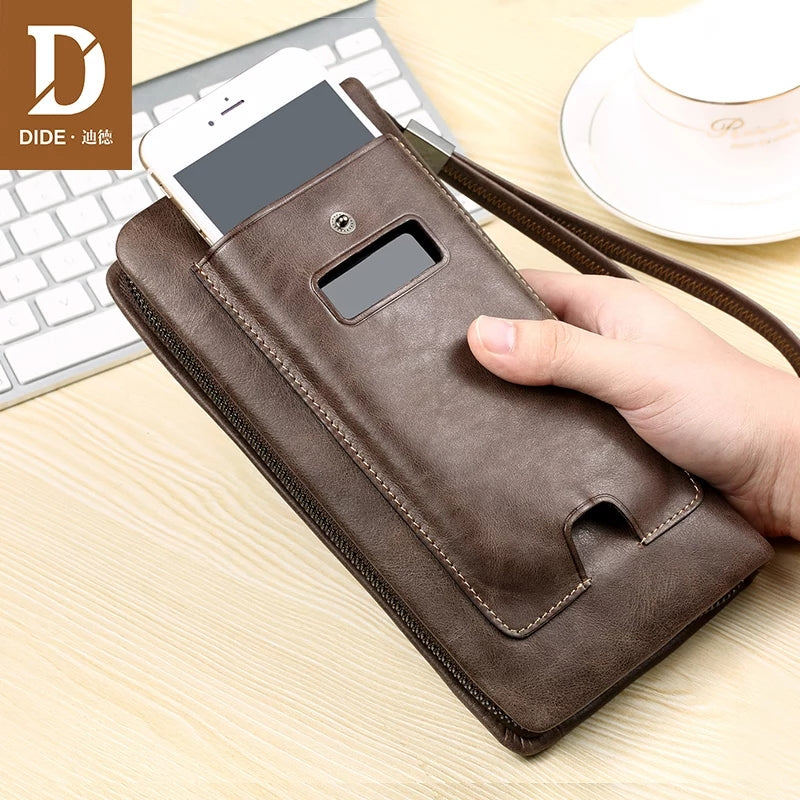 Luxury Zipper Wallet (Card Holder With Phone Pocket)