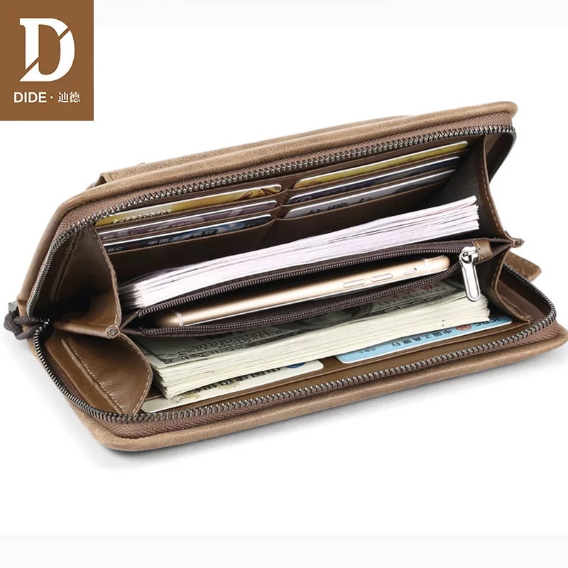 Luxury Zipper Wallet (Card Holder With Phone Pocket)